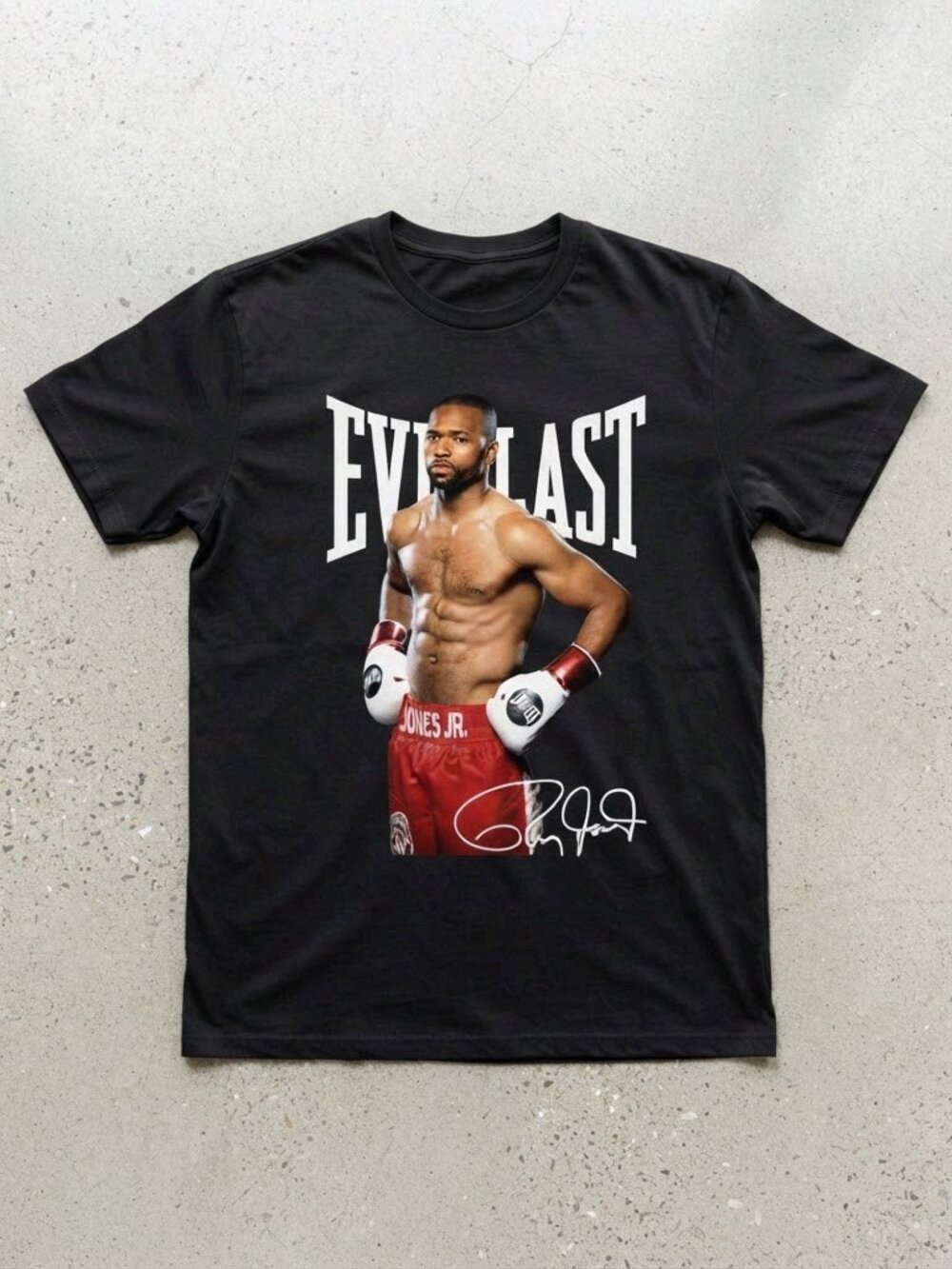 Roy Jones Jr Boxing Legend Black T-Shirt S-4XL